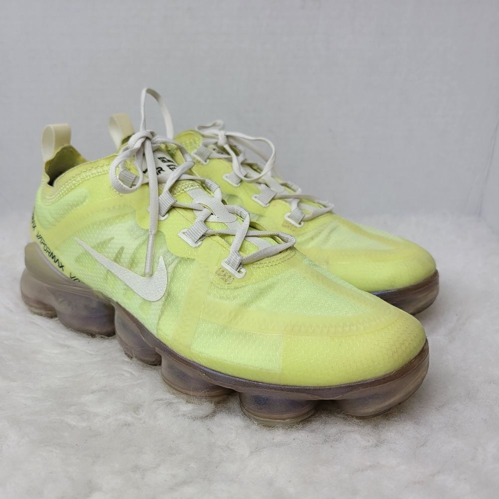 Nike Air Vapormax 2019 Women's Size 7.5 Running Green Ci1246-302 Womens Lace Up